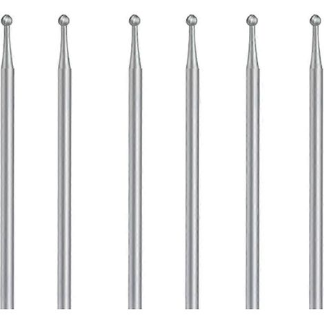 Un ensemble de limes sphériques, de limes sphériques à tige de 3/32 de pouce et de forets de gravure de bijoux de 2,3 mm. (1/5)