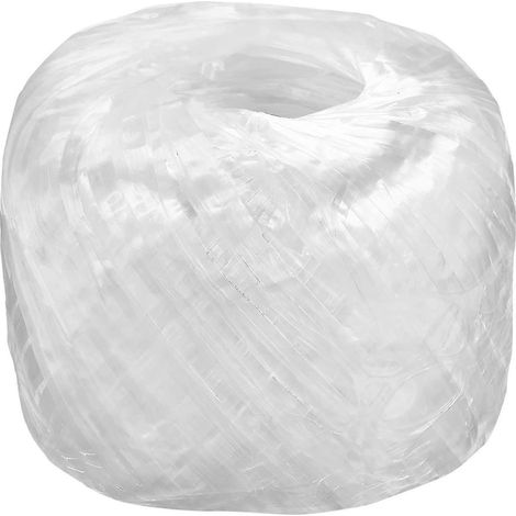 Filiyano-Corde en polyester et nylon, 150 m, blanche, idéale pour l'emballage, le jardinage et les loisirs créatifs. (1/5)