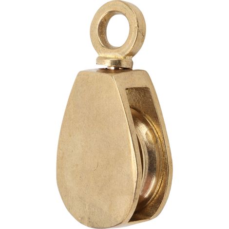 Poulie de corde de drapeau MPA371587, 38mm, poteau en laiton rotatif à 360 °, levage pour bateau, Yacht (1/5)