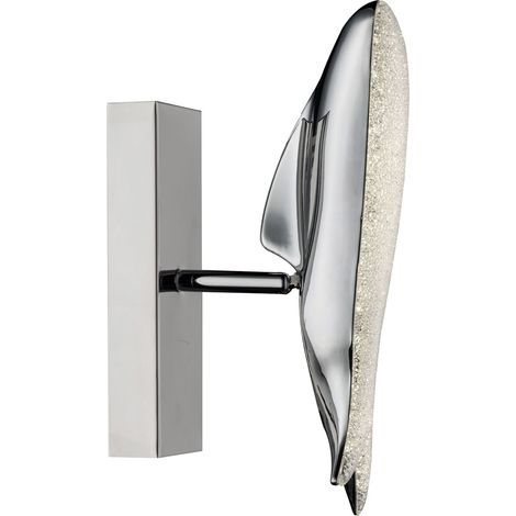 LED Wandlampe Wandleuchte Wal-Optik Kristall verstellbarer Spot Wohnzimmer Küche