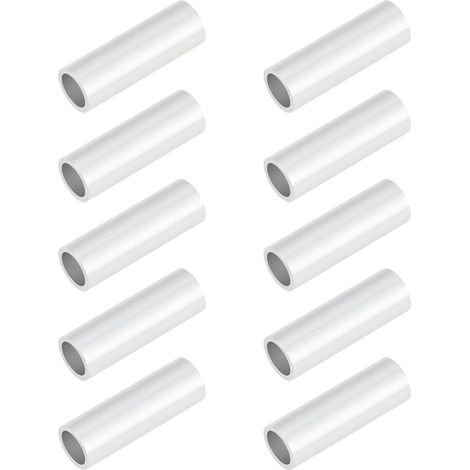 Set of 10 Aluminum Alloy Inline Skate Bearing Spacers Compatible with 6mm Axles and 608 Bearings (1/5)