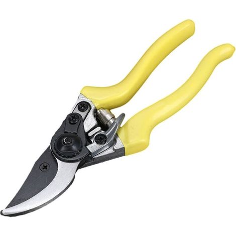 Sécateur de Jardin Premium Bypass - Usage Intensif, Lames Ultra-Tranchantes, Poignée Ergonomique