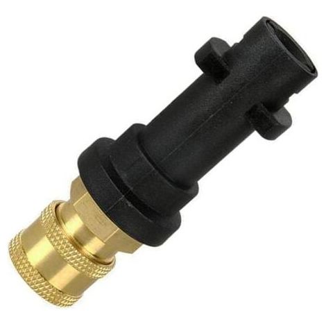 Adaptateur de pistolet de nettoyeur haute pression avec raccord rapide 1/4 pouce, compatible avec les nettoyeurs haute pression Karcher/Kärcher série K K2, K3, K4, K5, K6, K7 (1/5)