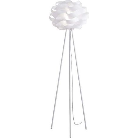 CLOUD lampadaire trépied blanc diamètre 50x h160 cm