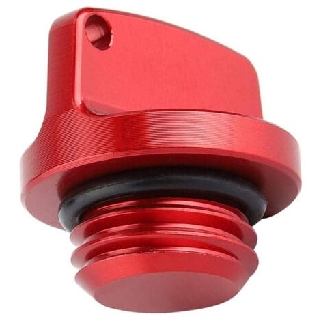 Tapón de llenado de aceite de aluminio mecanizado por CNC para motores de competición, pieza de repuesto adecuada para Honda CBR 250RR 600RR 1000RR CR CRF 125R 150R 250R 450R Suzuki (1/5)