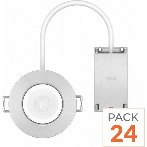 Spot Encastrable 5,4W Dimmable CCT IP65 ALU RE2020 - 3000K/4000K/6000K - Pack de 24 - SILAMP (1/2)