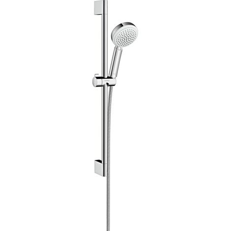Ensemble de douche HG CROMETTA 100 VARIO Bsta Unica´Croma 900mm blanc / chrome (1/3)