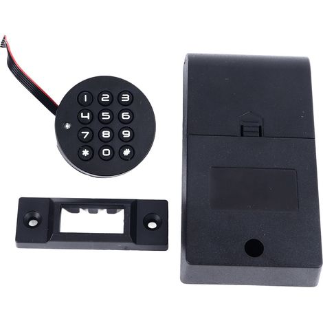 Serrure électronique intelligente pour armoire, clavier tactile numérique, saisie de mot de passe, carte RFID, serrure de porte d'armoire sans clé (1/5)