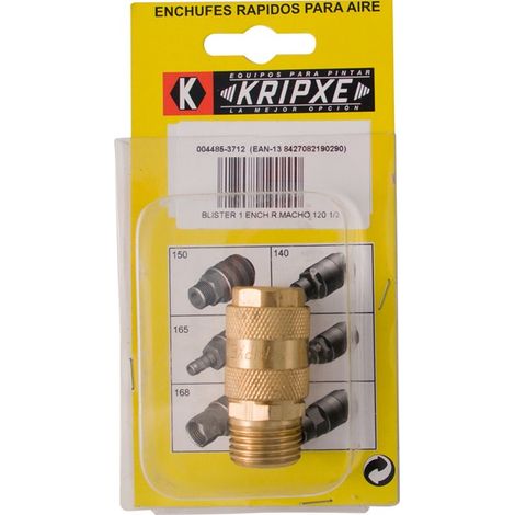 BOUCHON MÂLE À DÉGAGEMENT RAPIDE BL.1 - 1/4''.