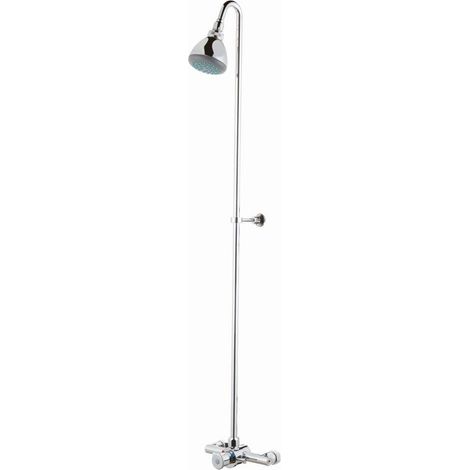 Miscelatore doccia temporizzato completo di canna (1/2)