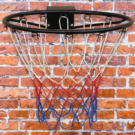 Wand-Basketballkorb 45 cm mit Netz, schwarz HAVRYA (1/5)