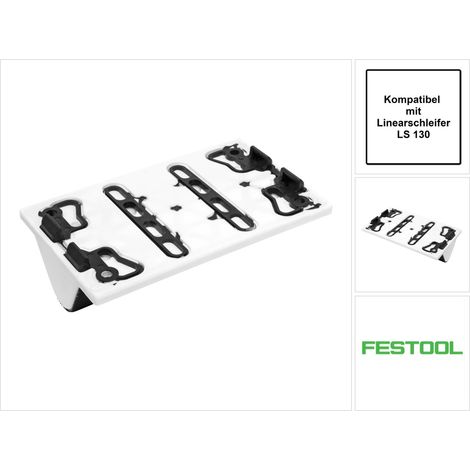 Festool SSH-STF-LS130-R25KX Piastra di levigatura a raggio convesso (1/5)