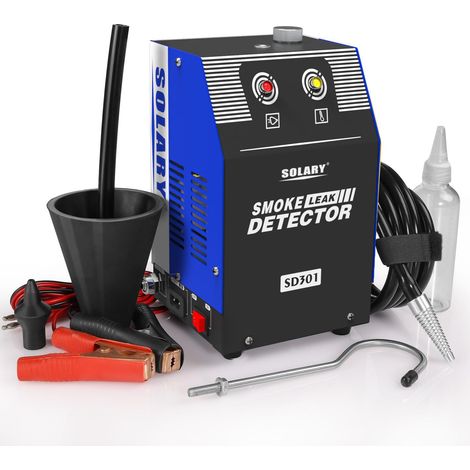SOLARY Machine à Fumée EVAP SD301 – Détecteur de fuite système carburant voiture 12V, Bleu (1/5)
