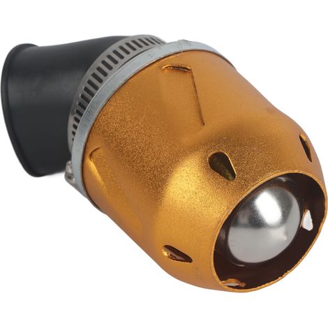 Filtre à air en forme de boule 35mm pour moto scooter ATV dirt bike Gold - 35mm filtre à air haute performance pour moteur scooter ATV dirt bike