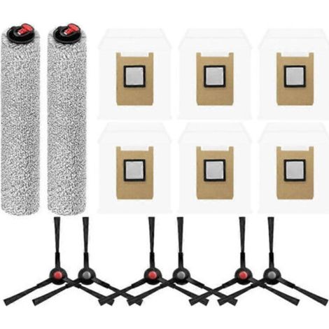Zubehör kompatibel mit Eufy Omni E25/E28 Seitenbürsten- und Walzenmopps: Staubbeutel und andere Ersatzteile (1/5)