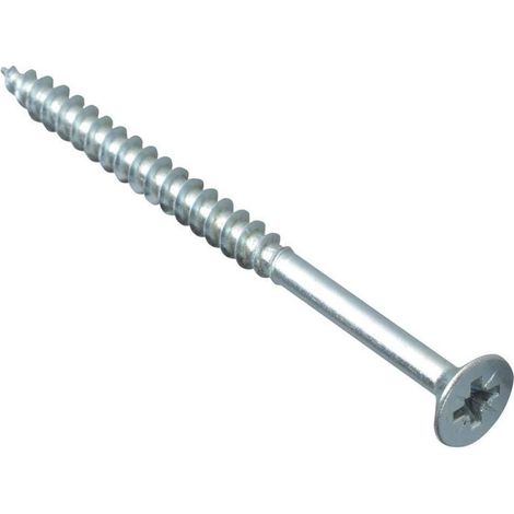 ForgeFix MPS570ZP Multi-Purpose Pozi Compatible Screw CSK ST ZP 5 x 70mm Box 100 FORMPS570ZP