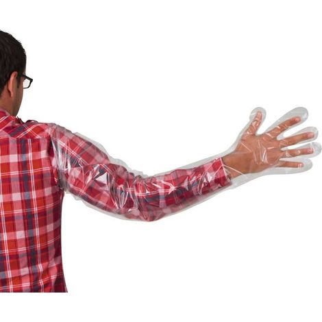 Gants vétérinaire à usage unique (lot de 50) CBA