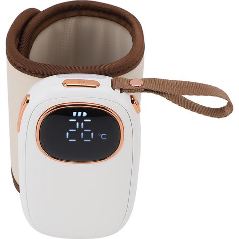 Manchon chauffant USB pour tasse nomade réchauffe-lait thermostat isolant chauffe-biberon bébé (1/5)