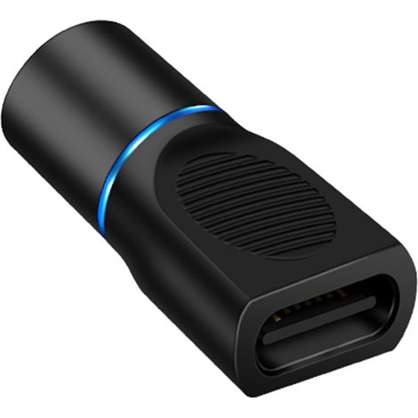 Adaptateur magnétique USB-C 360° pour chargeur de téléphone, connecteur rotatif magnétique (1/5)