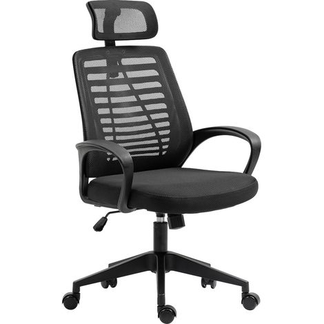 Sedia da scrivania TaskMaster Pro con ruote 114x64x62cm 7house