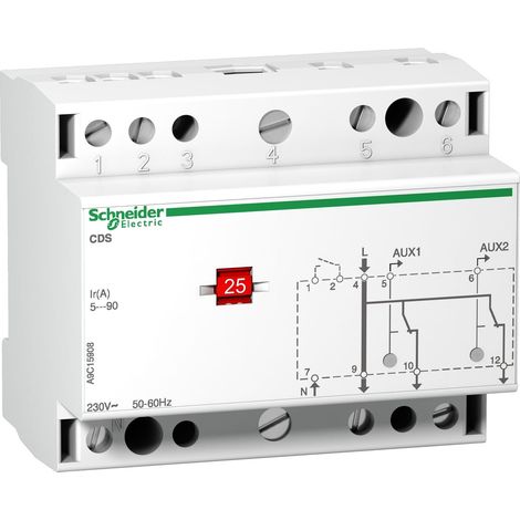 Contactor CDS SCHNEIDER ACTI 9, 1 polo, 15 A, 230 V AC, montaje en carril DIN. (1/2)