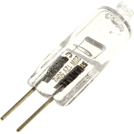 Smeg – Ampoule halogène 20W 12V G4 pour hotte – Lumière blanche chaude 3000K – Durée de vie 1000h – 824610532 (1/2)