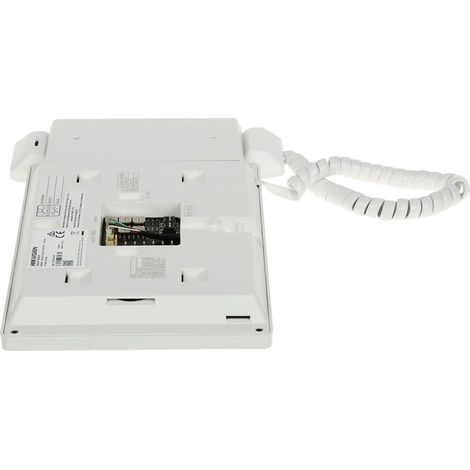 Moniteur d’interphone Hikvision DS-KH7300EY-WTHE2 blanc 2 fils (1/2)
