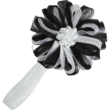 calamita fiore organza e nastro