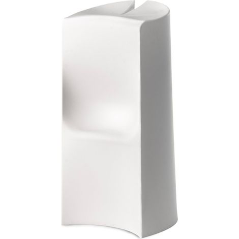 Sgabello Alto da Giardino 40x82 cm in Resina Arkema Kalispera Bianco (1/3)