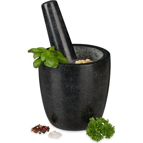 Mörtel Granit mit Schlag (1/5)