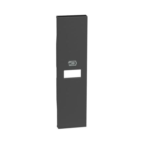 Cover 1 Modulo Per Caricatori Usb Nera Living Now (Bticino Cod. Kg11C)