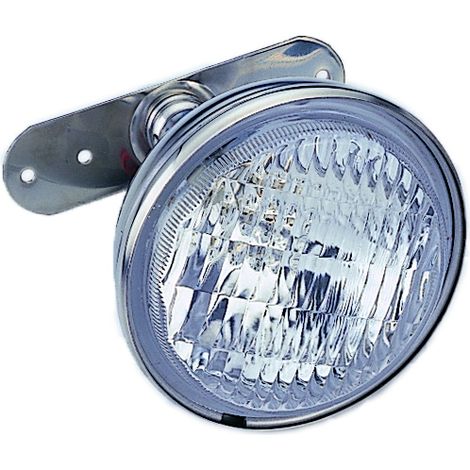 Proiettore esterno aaa h3 alogeno 55W acciaio