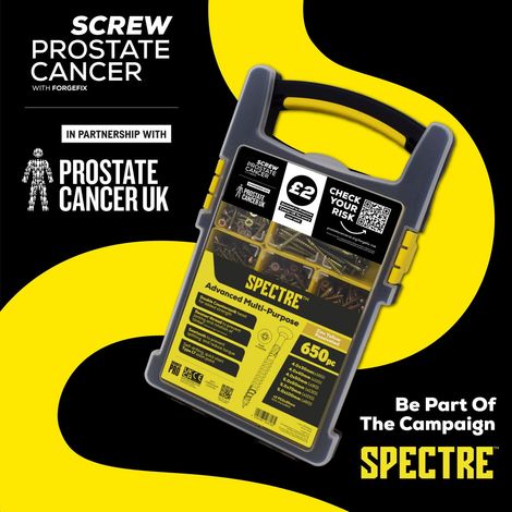 ForgeFix Spectre Screw Prostate Cancer 650 Piece Screw Set FOROPSPC650Y OPSPC650