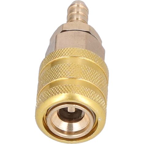 Mandrin de gonflage de pneu 6,5 mm avec raccord rapide et valve américaine pour voiture et moto (1/5)