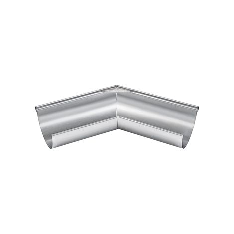 GRÖMO® Zink Rinnenwinkel 135° halbrund Außeneck 200 gelötet, 63480