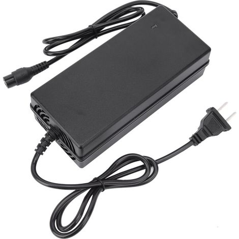 Chargeur de Vélo Électrique 36V 2A Portable, Alimentation 100-240V US pour E-Bike (1/5)