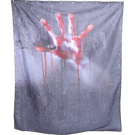 1 Stück Halloween-Duschvorhang für Halloween-Dekorationen