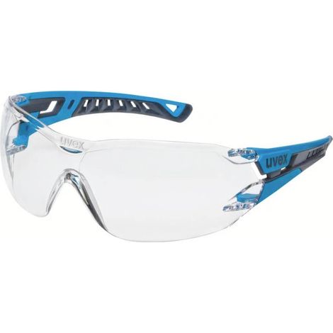uvex pheos nxt 9128265 Occhiali di protezione incl. Protezione raggi UV Blu, Antracite EN 166:2001, EN 170:2002 (1/3)
