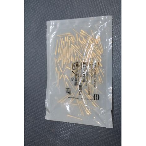[NEUWERTIG] B-Ware Harting Crimpkontakt Kontakt Gedreht Stift Kupferlegierungen 1.5mm² 10 A