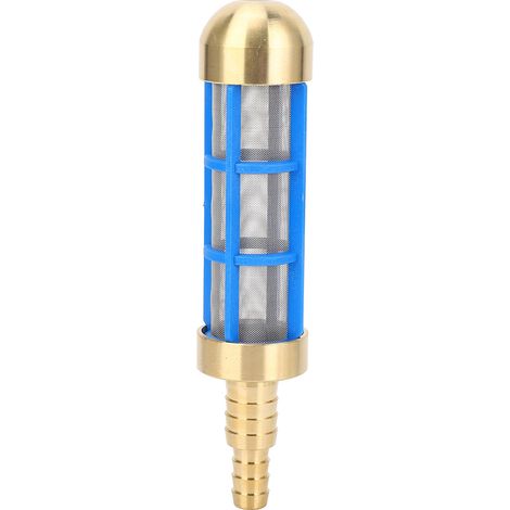 Filtre d'entrée de tuyau pour nettoyeur haute pression, crépine d'aspiration d'eau efficace pour tuyau de 3/4 pouce et 5/8 pouce