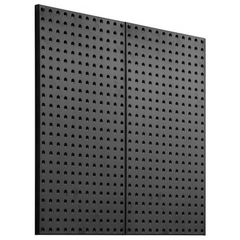 Panneau Perforé Mural 812 - 8x406 4 mm Organiseur Garage en Métal (1/5)