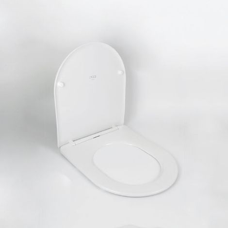 ETOOS 04217108 MAKANI Tapa WC Compatible Slim Extraíble Caída Amortiguada Blanco - ref: 04217108