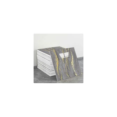 (10 pezzi, 30×30 cm, Q108) Adesivi murali autoadesivi per piastrelle, effetto marmo, decorazione murale, materiale PET, adatti per cucine, bagni, caminetti e lavanderie. - Crezuo