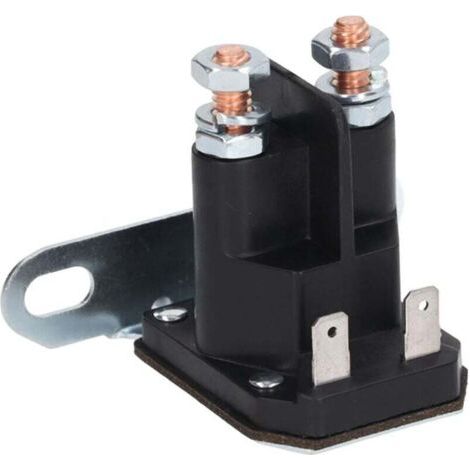 Anlasserrelais aus Aluminium-ABS und Kupfer, 1 Stück, 12 V DC, Ersatzteil für MTD 725 Rasentraktor 04439B