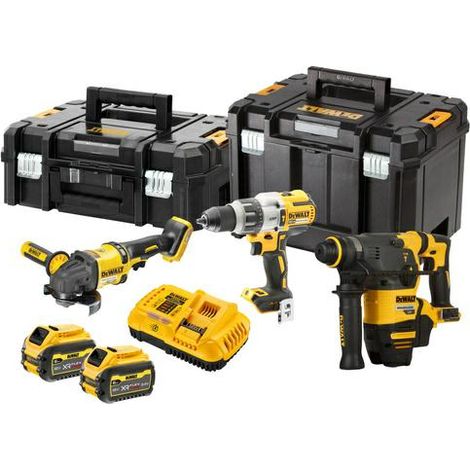 DEWALT ZESTAW COMBO 18V DCK376T2T (DCD996, DCG418, DCH33) 2x5,0Ah TSTAK