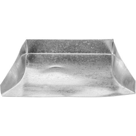 Multifunctional Silver Ergonomic Iron Dustpan for Office and Floor Cleaning, Practical and Durable Handleless Dustpan (1/5)