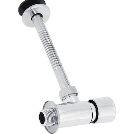 Valve de chasse d'eau en alliage de zinc durable pour toilettes de bureau, d'hôtel ou de salle de bain. Outil de chasse d'eau à pression manuelle. (1/5)