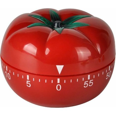 Mechanical kitchen timer - countdown timer - Pomodoro timer - magnetic attachment (1/5)