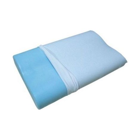 CUSCINO GUANCIALE CERVICALE IN FRESH MEMORY FOAM CON CAPSULE DI GEL RINFRESCANTI