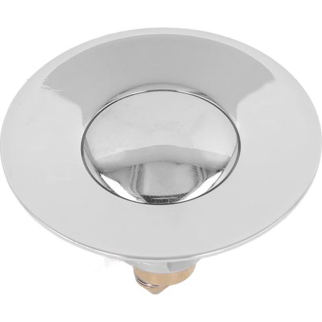 Bouchon de vidange en laiton à clapet, étanchéité optimale, nettoyage facile, avec filtre récupérateur de cheveux. (1/5)